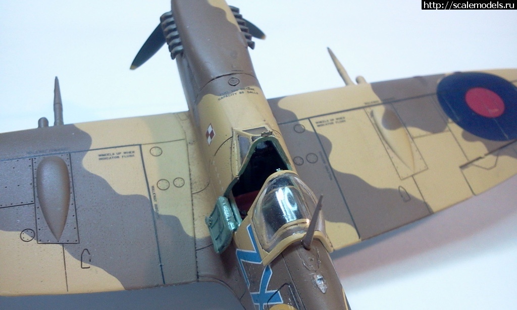 #1430590/ Spitfire Mk.IXc Stanislaw Skalski Eduard 1/72   