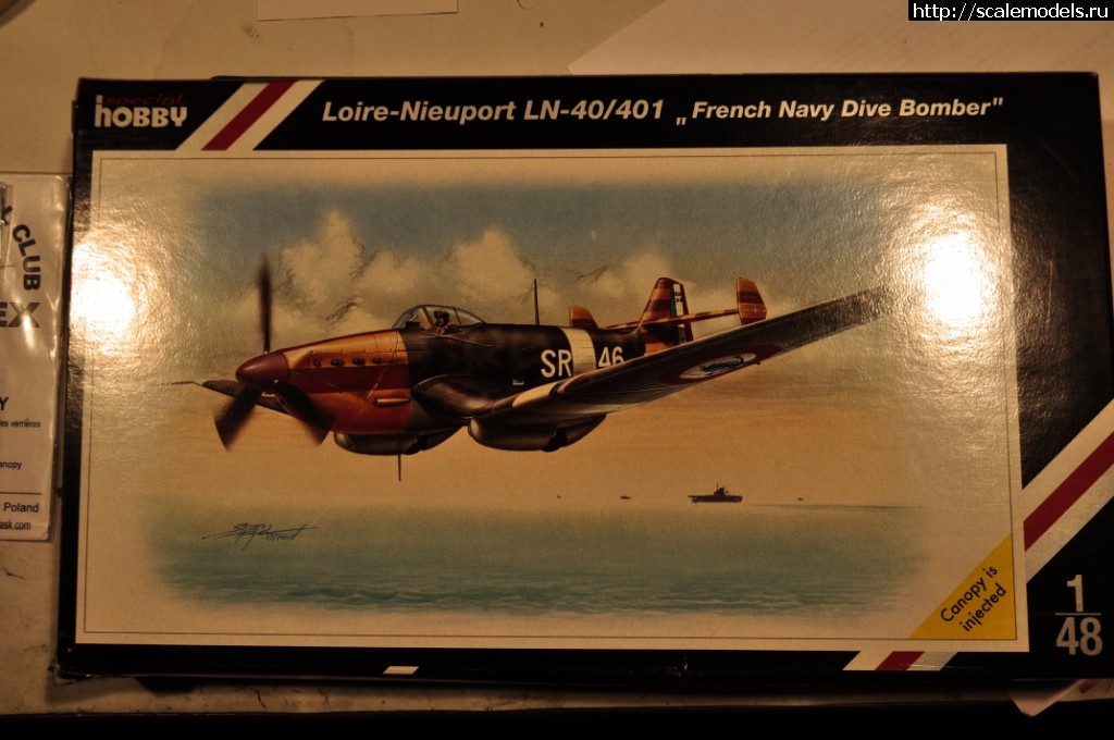 #1436812/ Loire Nieuport LN 40/401  Special Hobby 1/48- iwa38  