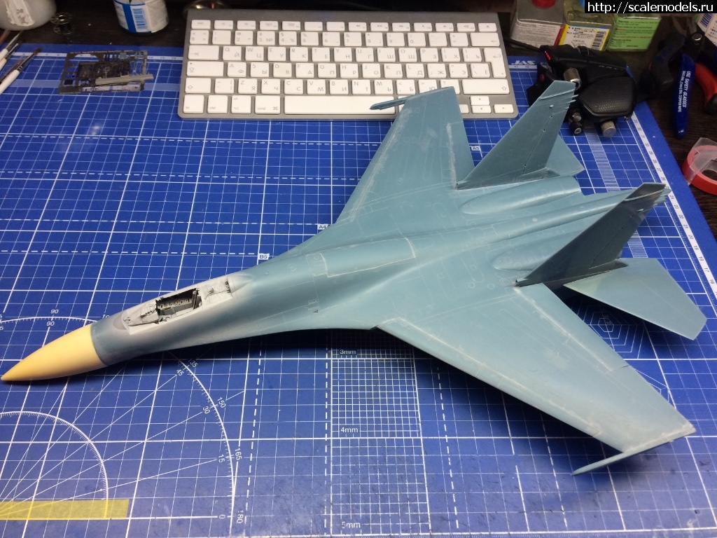 -27 Flanker B 1/48 Academy - !  