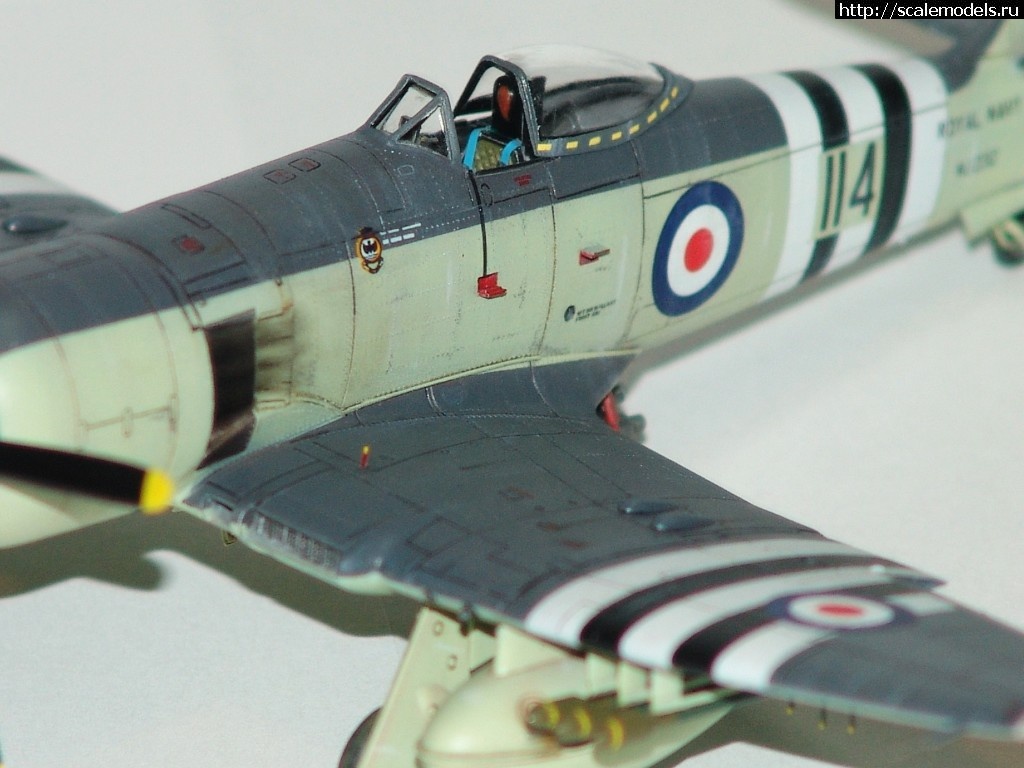 #1444676/ Hawker Sea Fury FB.11      Trumpeter   1:72..  