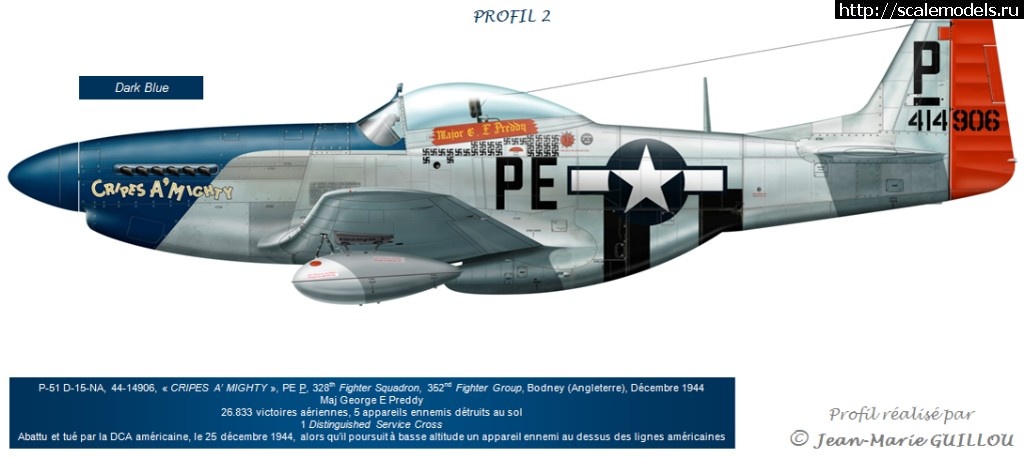 Re: UR4836 - P-51D-5NA  George Preddy./     . ()  