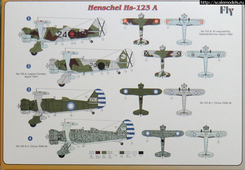 #1447234/ Hs-123 Airfix 1/72   