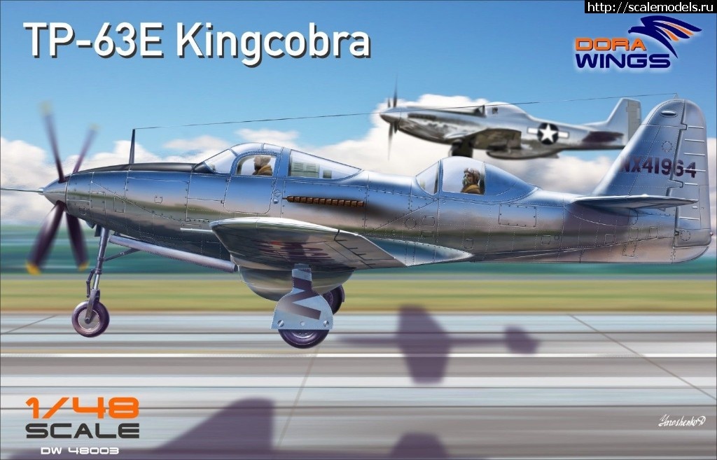 #1450898/  AMG 1/48 P-63A,C,E Kingcobra(#11050) -   