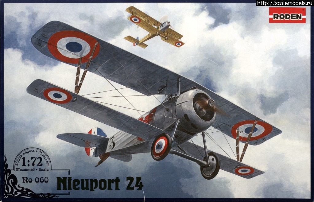 Nieuport 24, 24bis, 27 - 1:72 - Roden  