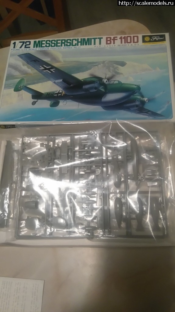 Bf-110D Fujimi 1/72   