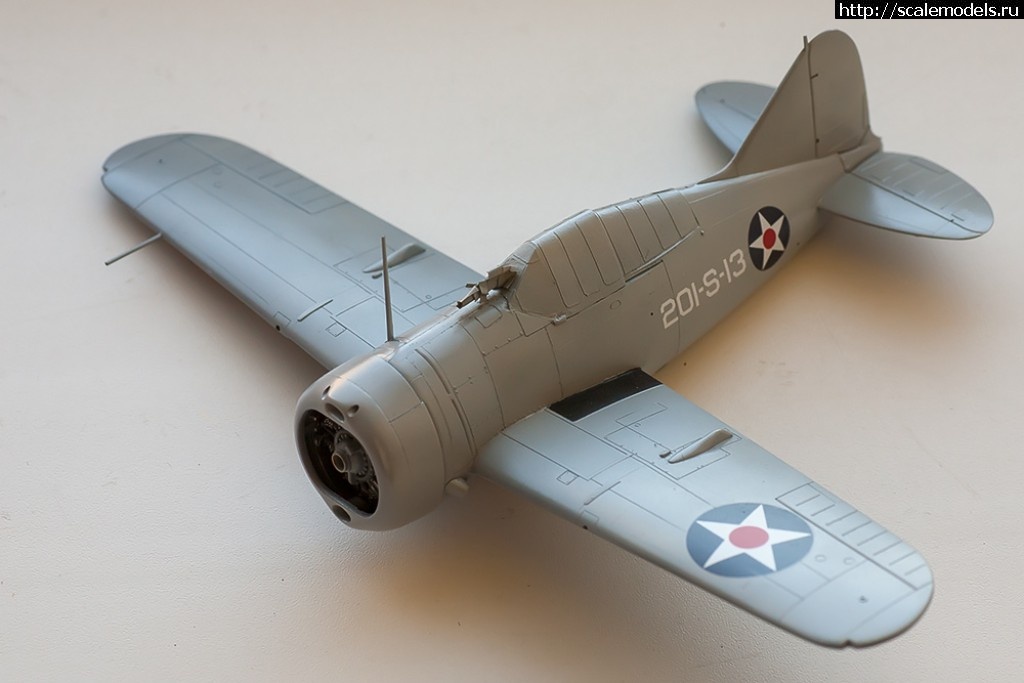 #1477857/ Brewster F2A-2 Buffalo (Tamiya, 1:48) -   