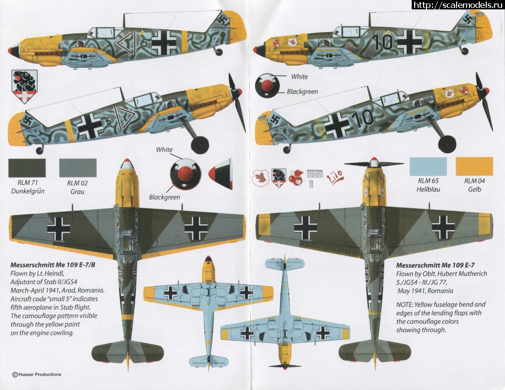 #1479199/ ICM 1/72 Messerschmitt Bf-109 E-4B(#12110) -   
