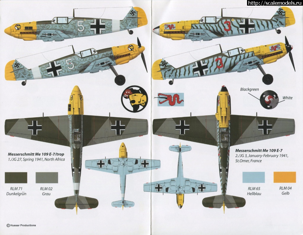 #1479199/ ICM 1/72 Messerschmitt Bf-109 E-4B(#12110) -   
