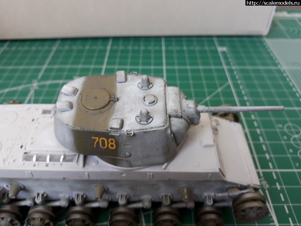 #1480874/ KV-1 model 1942 Heavy Cast Turret Tank HOBBYBOSS   