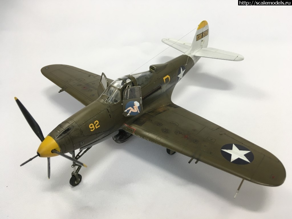 #1482362/ Hasegawa P-39D-2 Aircobra 1/48 - !!!  