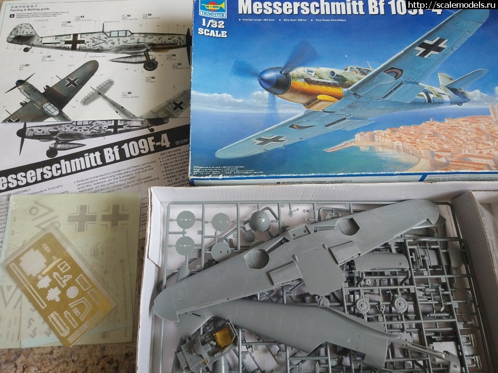 Bf-109F-4 Trumpeter 1/32 !  