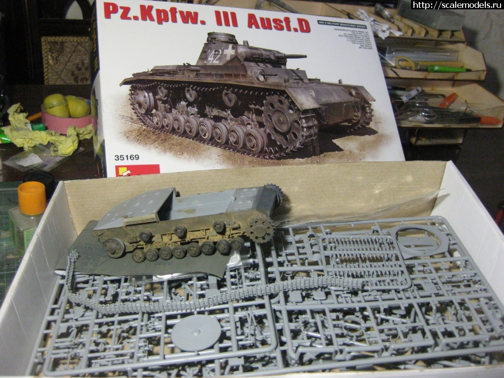 Pz-3 Ausf D Miniart 1\35 !  