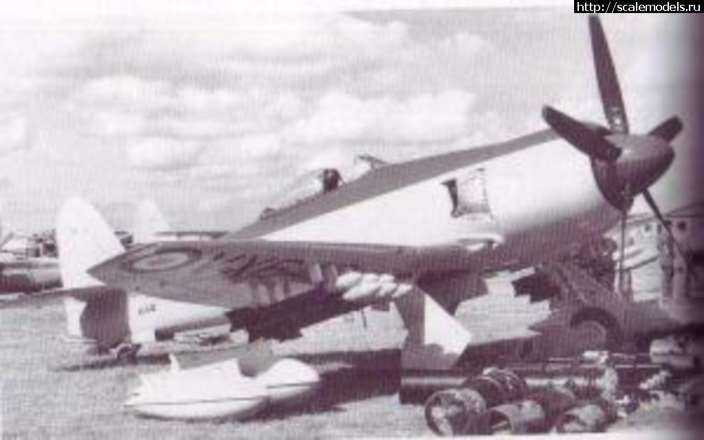 Trumpeter 1/48 Hawker Sea Fury/ Trumpeter 1/48 Hawker Sea Fury(#12529) -   
