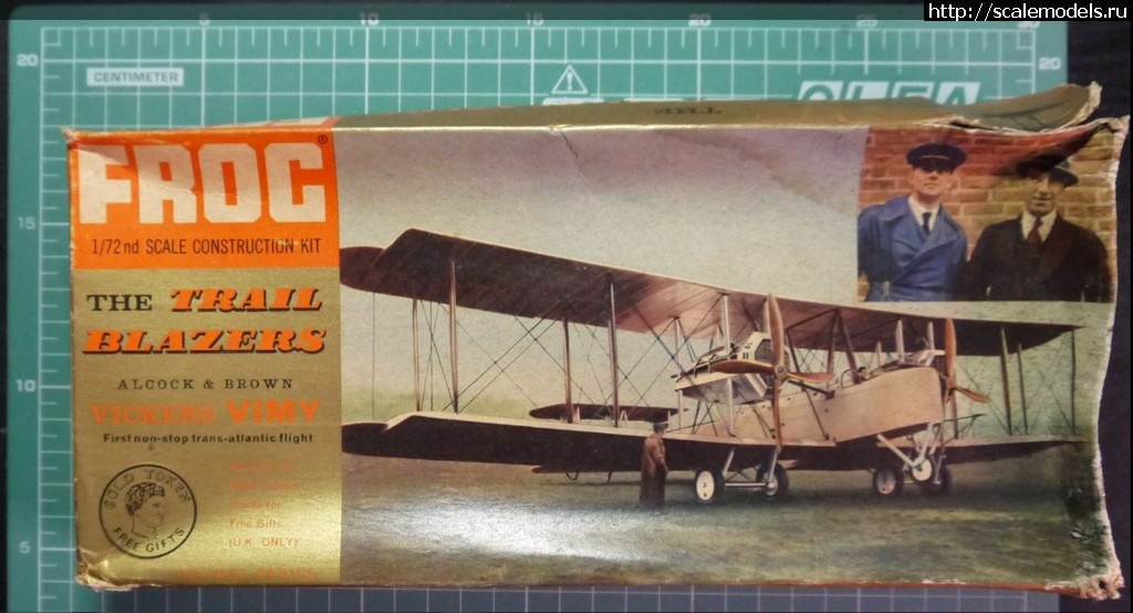 Re:  Frog/Airlines 1/72 Vickers Vimy(#12553) - /  Frog/Airlines 1/72 Vickers Vimy(#12553) -   