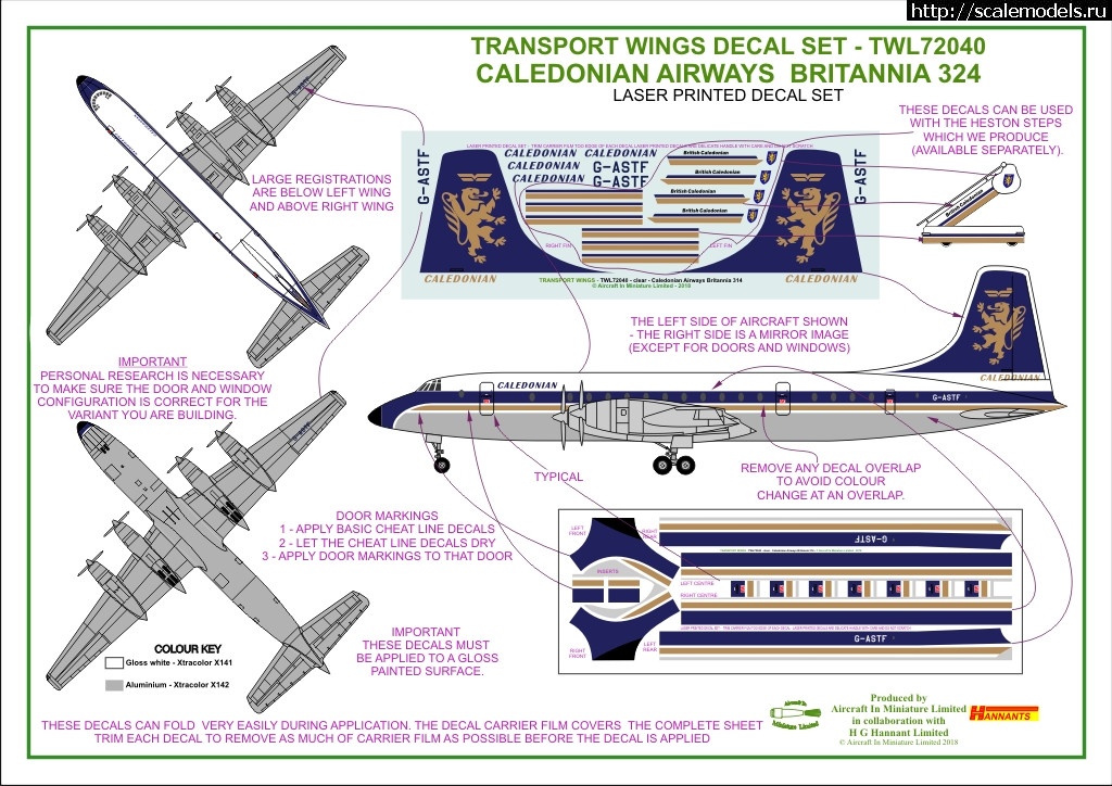 #1517322/ Bristol Britannia   1/72 ...(#12351) -   