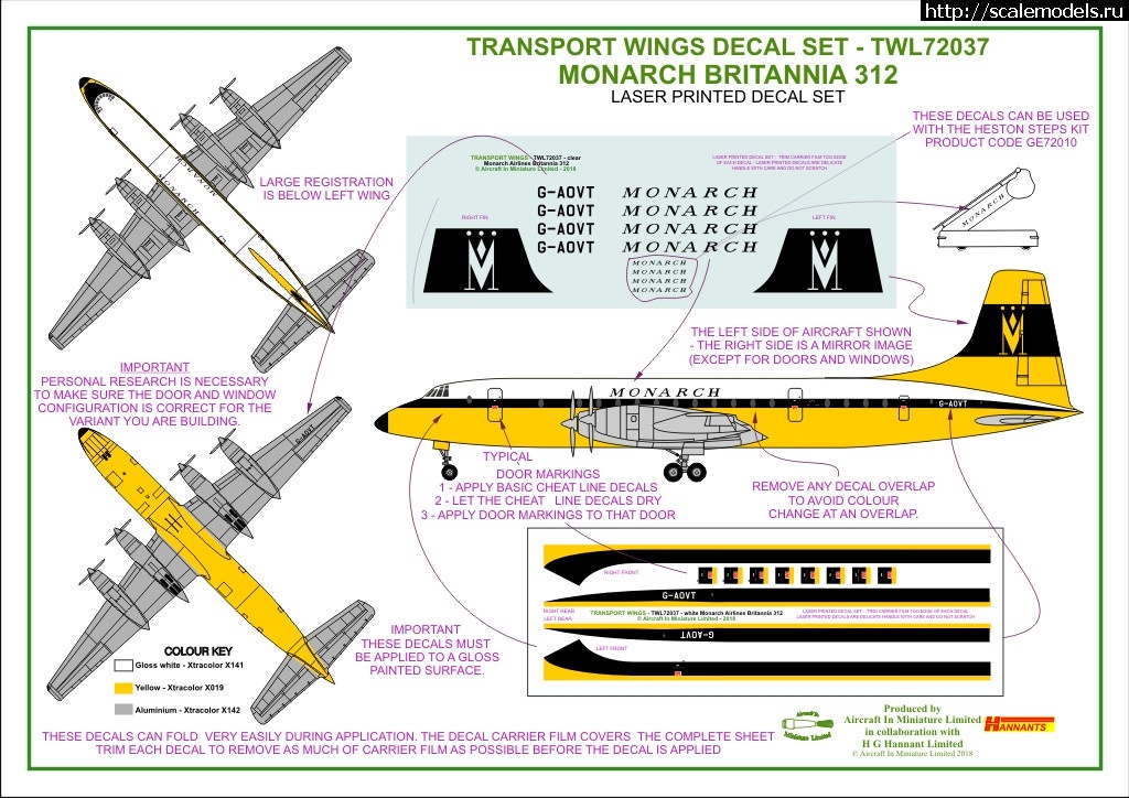 #1517322/ Bristol Britannia   1/72 ...(#12351) -   