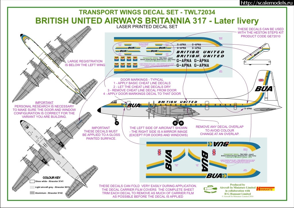 #1517322/ Bristol Britannia   1/72 ...(#12351) -   