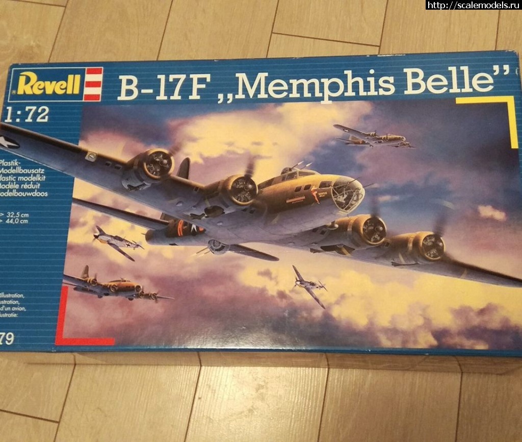 B-17 Revell 1/72  