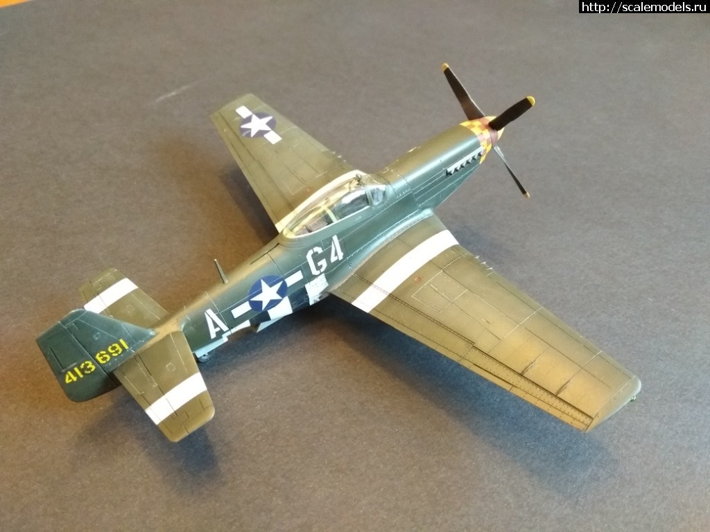 Tamiya 1/72 P-51D Mustang Maj. Arval J.Roberson/ Tamiya 1/72 P-51D Mustang Maj. Arval...(#12735) -   