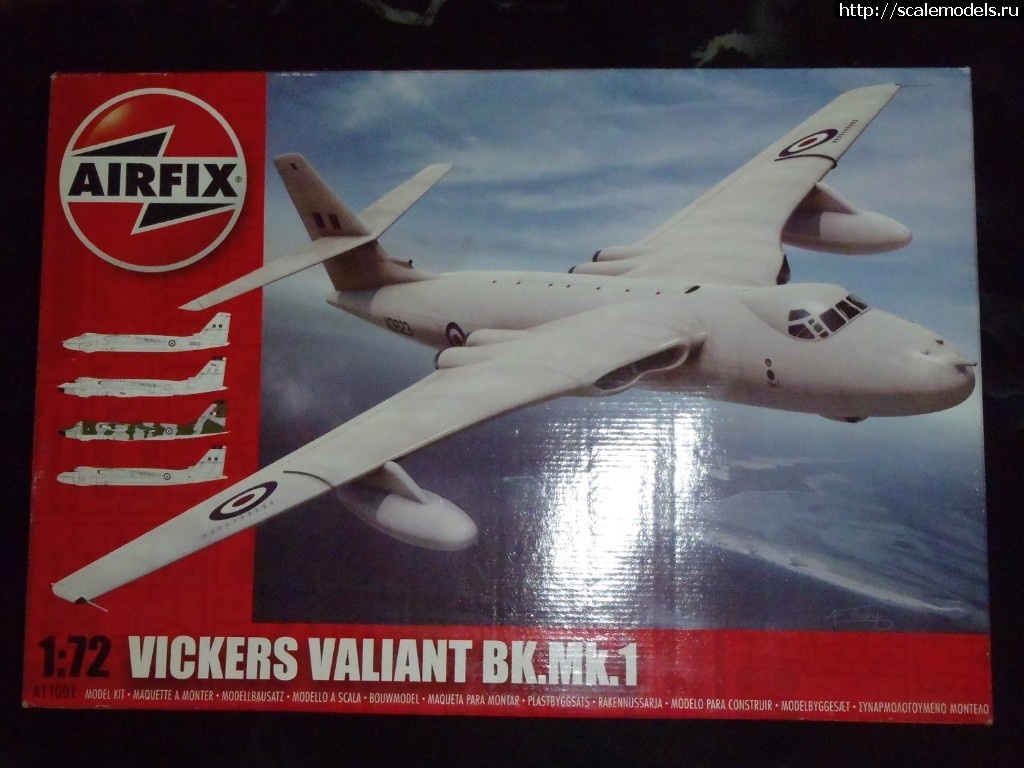 Vickers Valiant BK.Mk.I    AIRFIX  1:72. .  