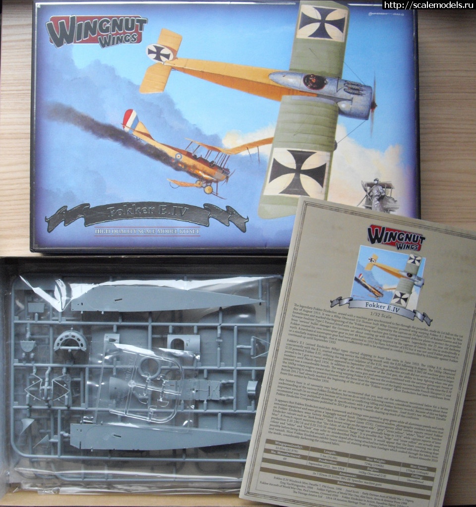 Wingnut Wings 1/32 Fokker E.IV - Max Immelmann - !  