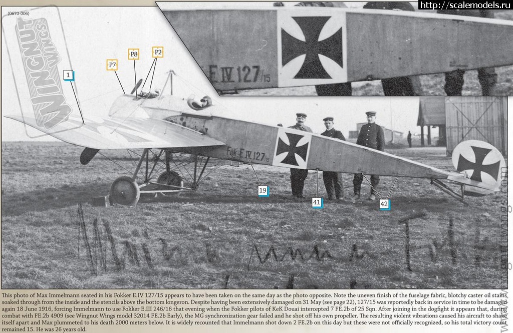 Wingnut Wings 1/32 Fokker E.IV - Max Immelmann - !  