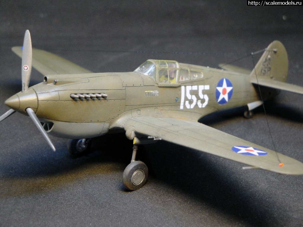 #1540338/ Curtiss P-40B Airfix 1/72 .  