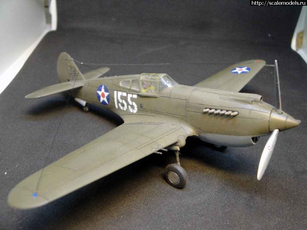 #1540338/ Curtiss P-40B Airfix 1/72 .  