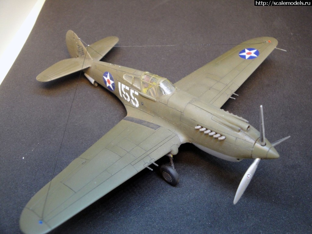 #1540338/ Curtiss P-40B Airfix 1/72 .  