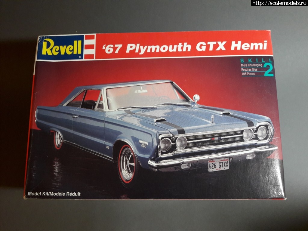 1/25 Plymouth '67 GTX Hemi  