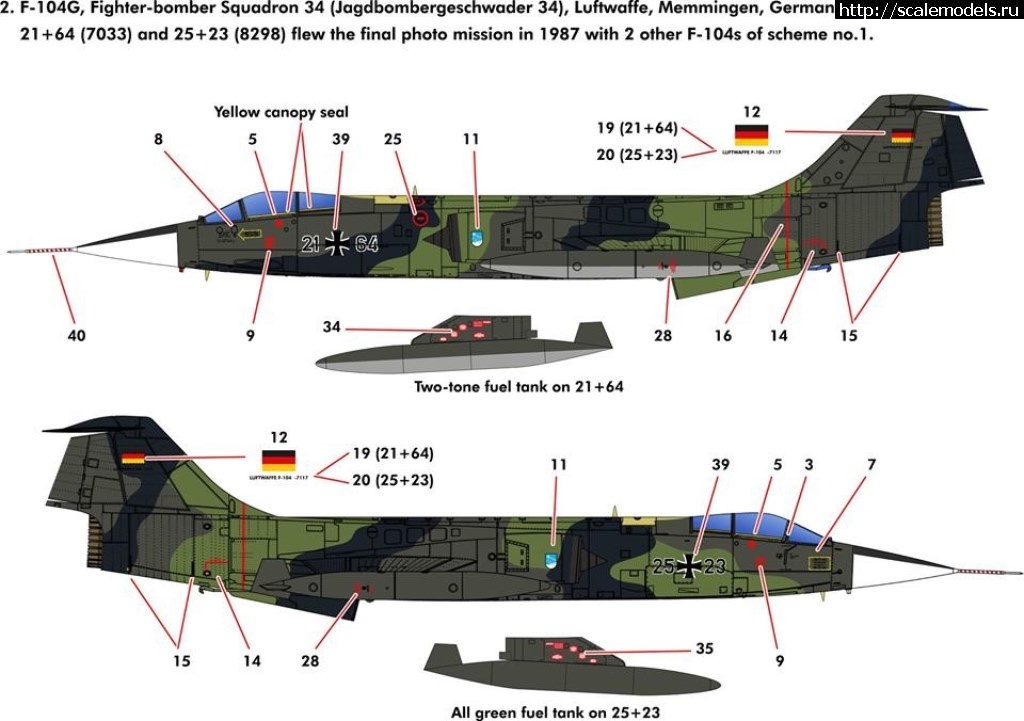 Kinetic 1/48 F-104G  