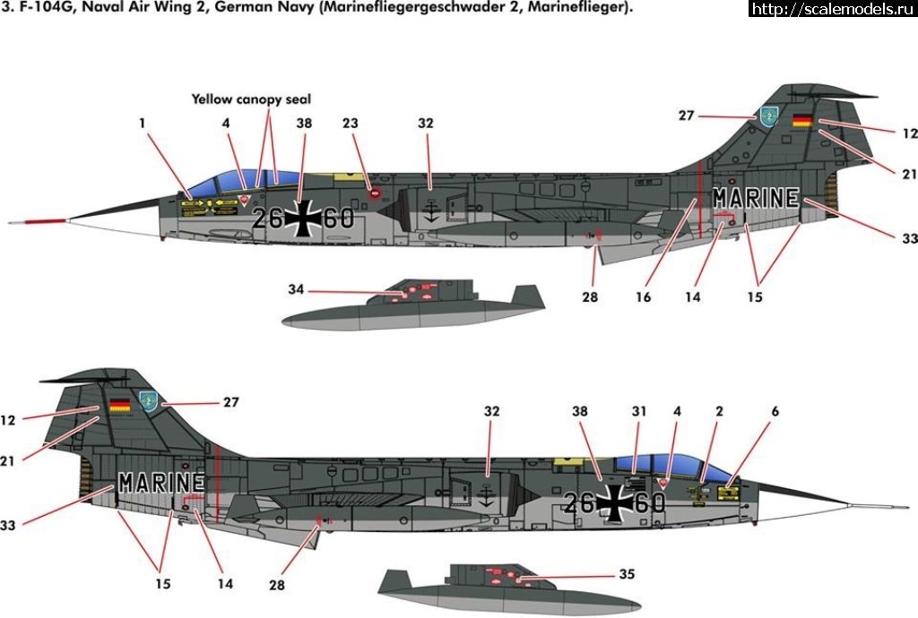 Kinetic 1/48 F-104G  