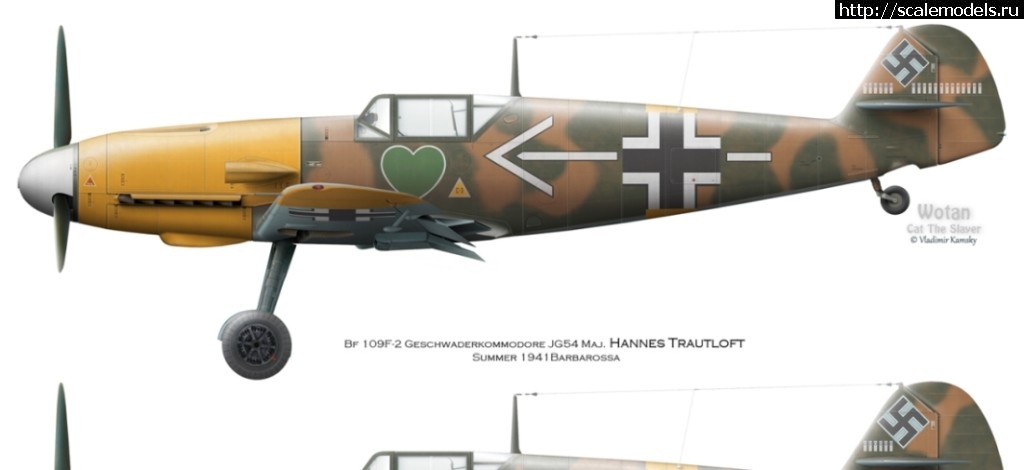 #1558874/ Bf-109F-2 1/48   