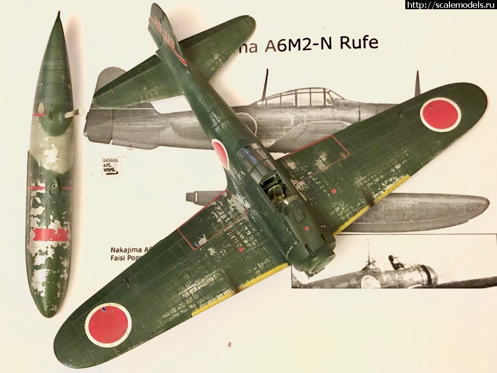 #1562265/ Hasegawa A6M2-N Rufe 1/48 -   