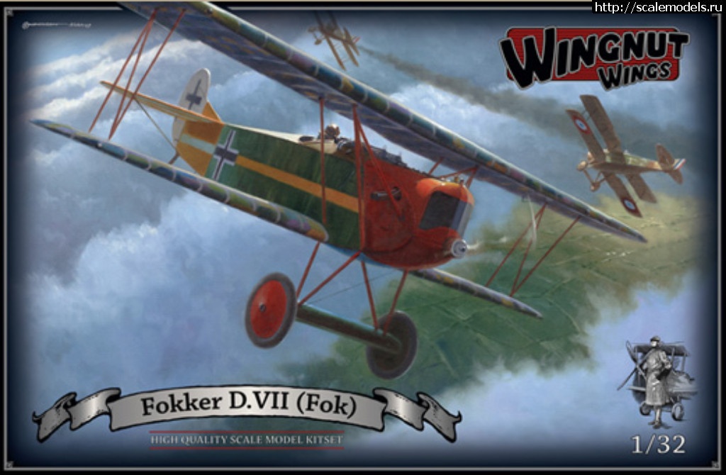 Wingnut Wings 1/32 Fokker D.VII (Fok) - !  