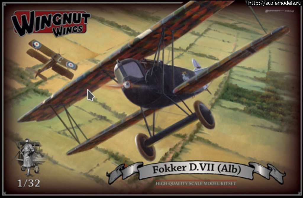 Wingnut Wings 1/32 Fokker D.VII (Alb) - !  