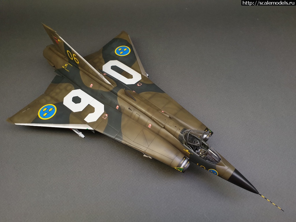 #1565102/ Hasegawa 1/48 J-35 F/J Draken - !  