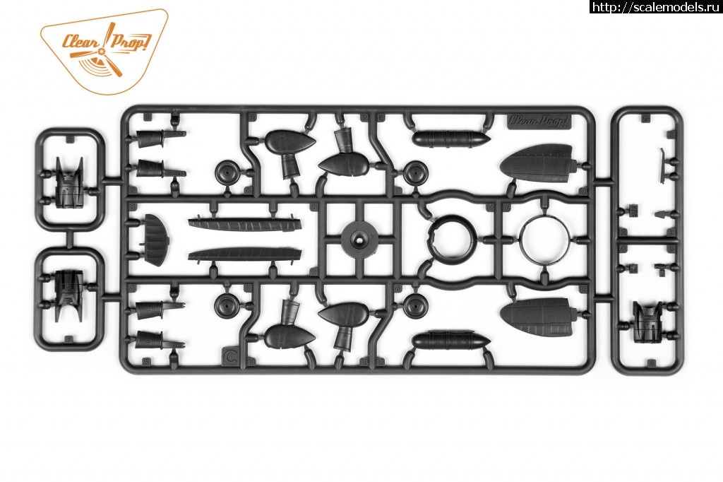 Mitsubishi A5M2 Claude 1/72 Clear Prop Models-.  