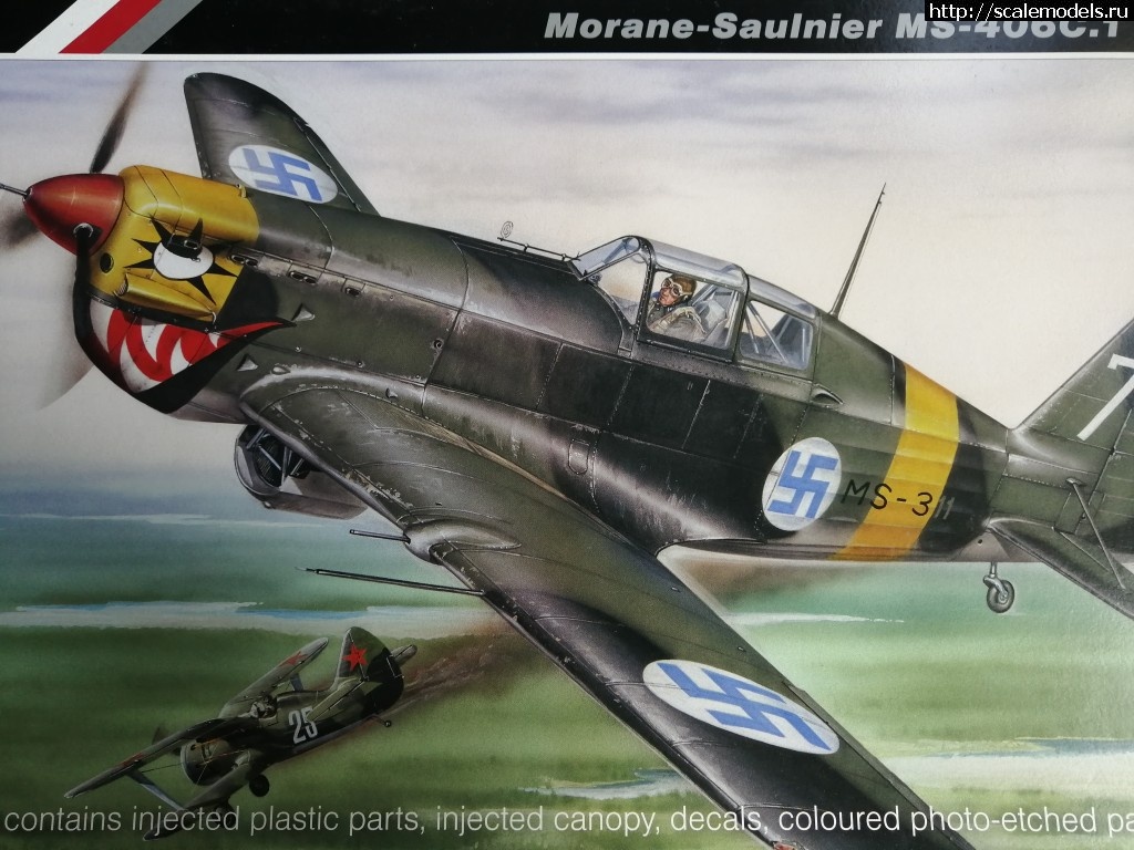 Special Hobby 1/32 Morane-Saulnier MS-406C.1 Закрыть окно
