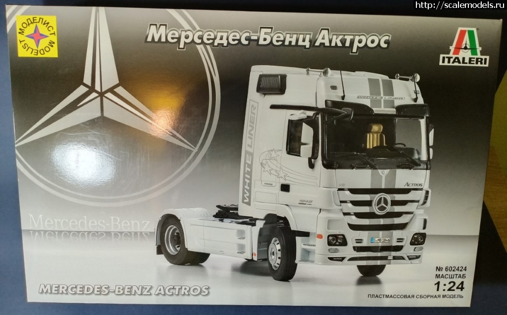 Mercedes Benz Actros 1/24 "" +  / Mercedes Benz Actros 1/24 "" +   