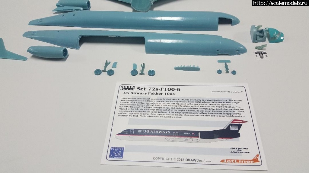 #1587500/  Replica by JC 1/72 Fokker F 28(#11221) -   