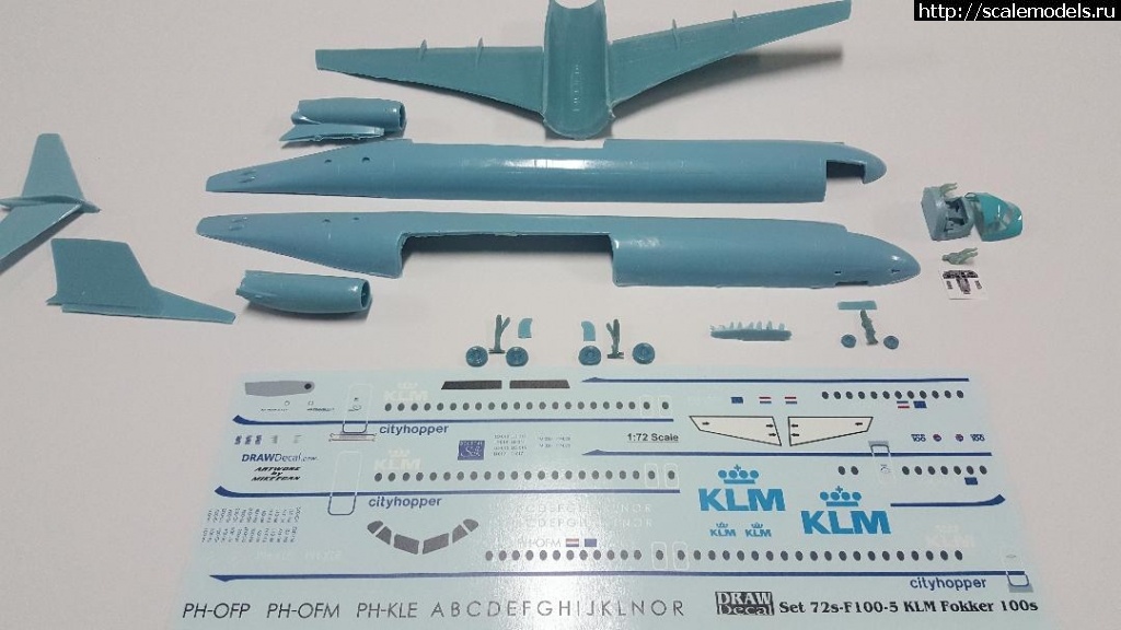 #1587500/  Replica by JC 1/72 Fokker F 28(#11221) -   