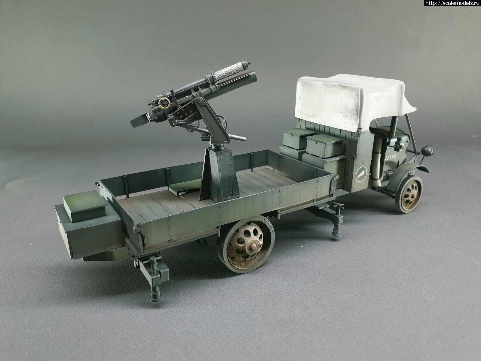 #1590207/ 1/32 Thornycraft Type J Lorry anti-aircraft - !  