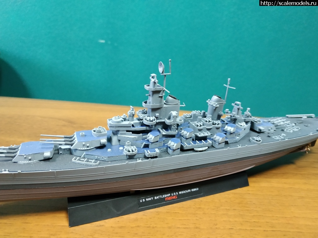 #1594776/  USS Missouri BB-63 Meng-1/700  