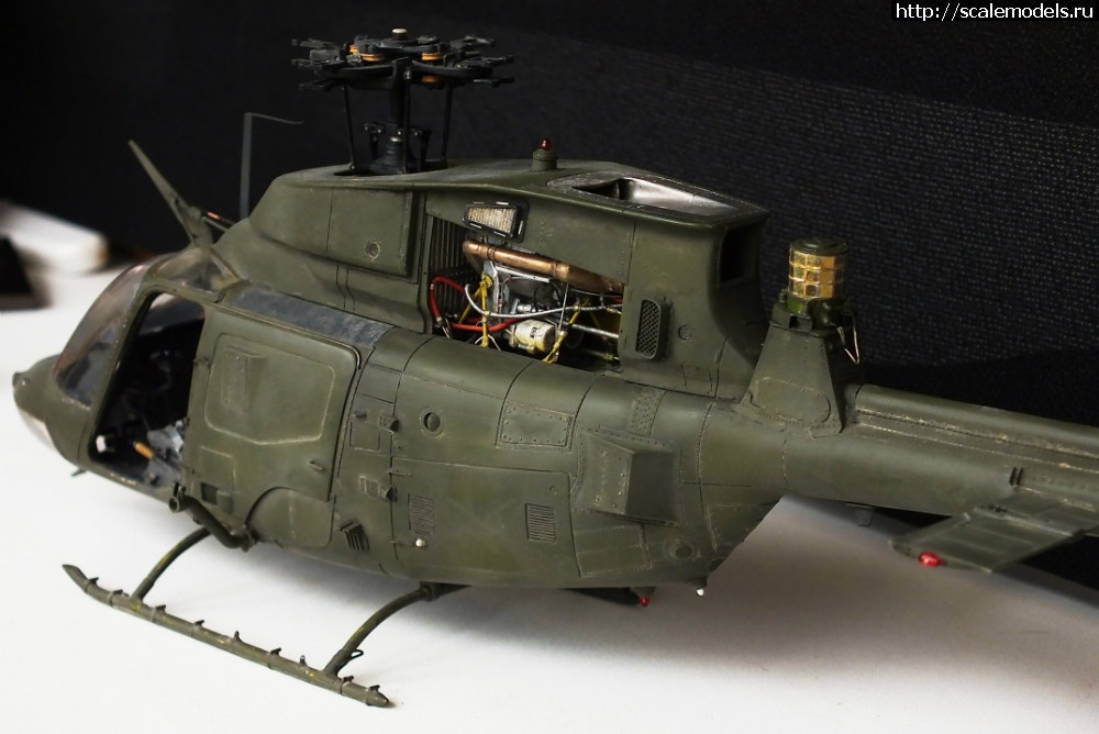 OH-59D Kiowa Warrior, 1:35, Academy  