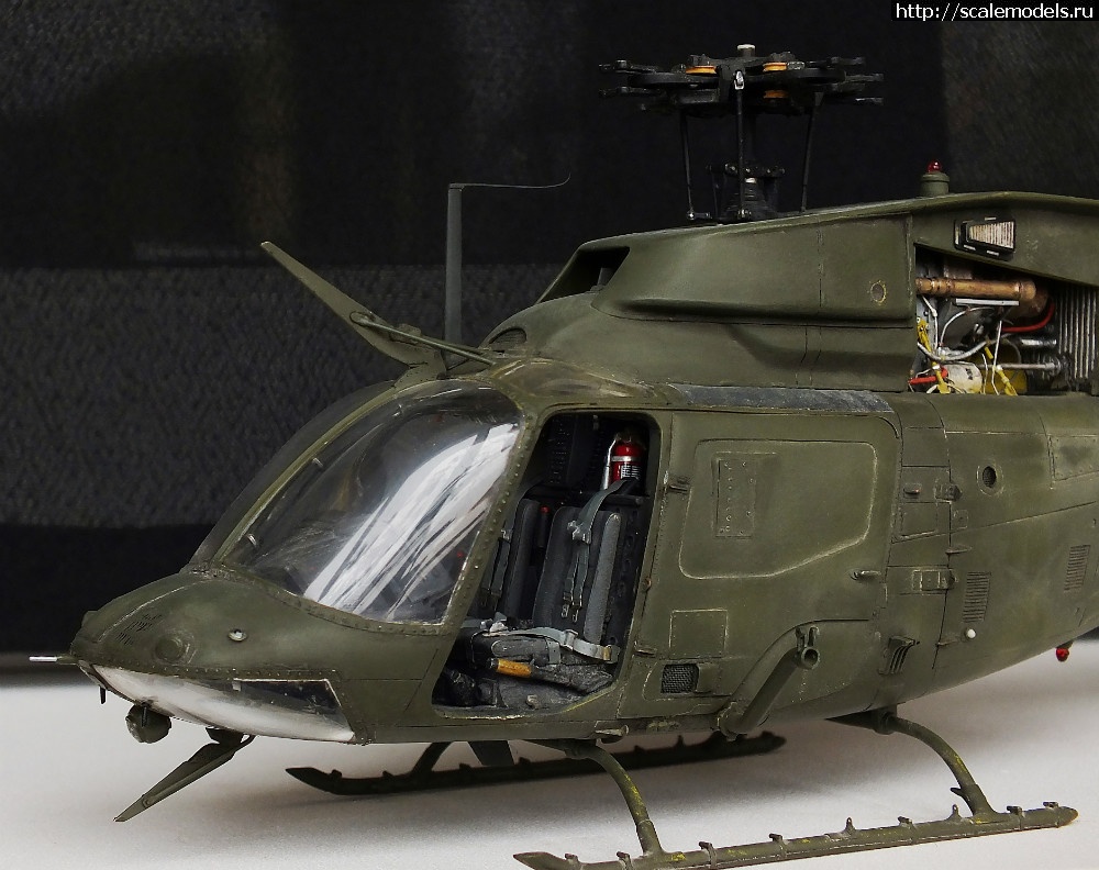 OH-59D Kiowa Warrior, 1:35, Academy  