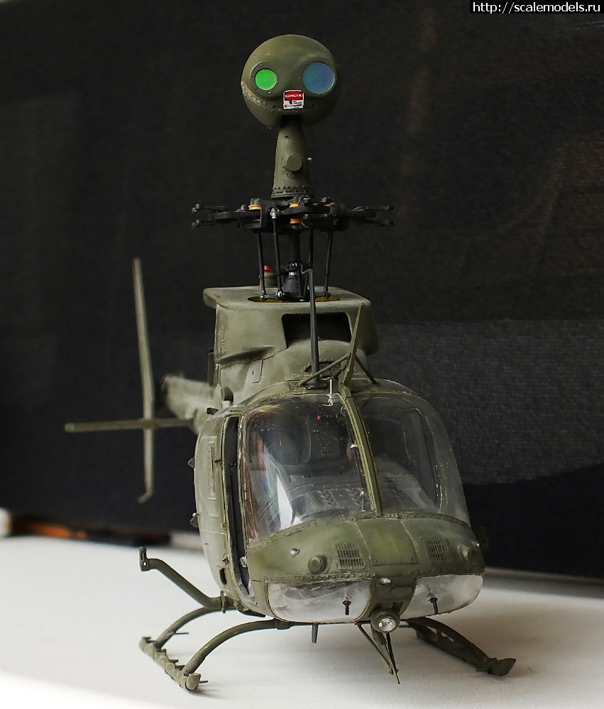 OH-59D Kiowa Warrior, 1:35, Academy  