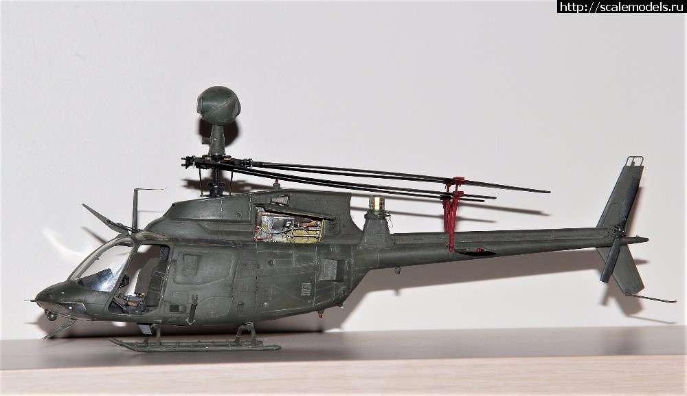 OH-59D Kiowa Warrior, 1:35, Academy  