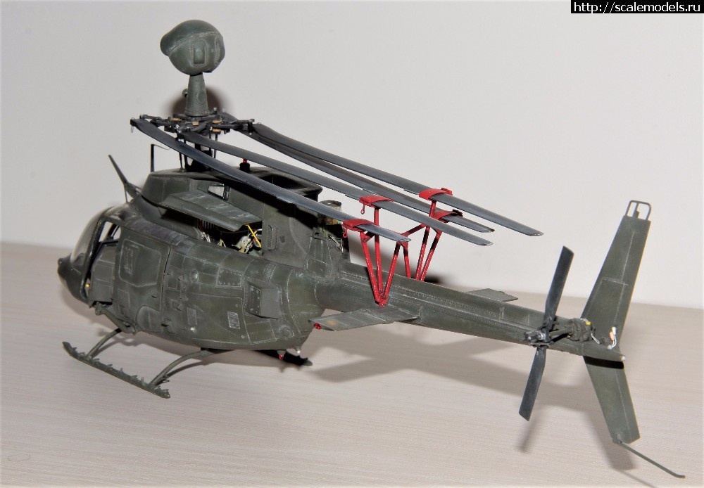 OH-59D Kiowa Warrior, 1:35, Academy  