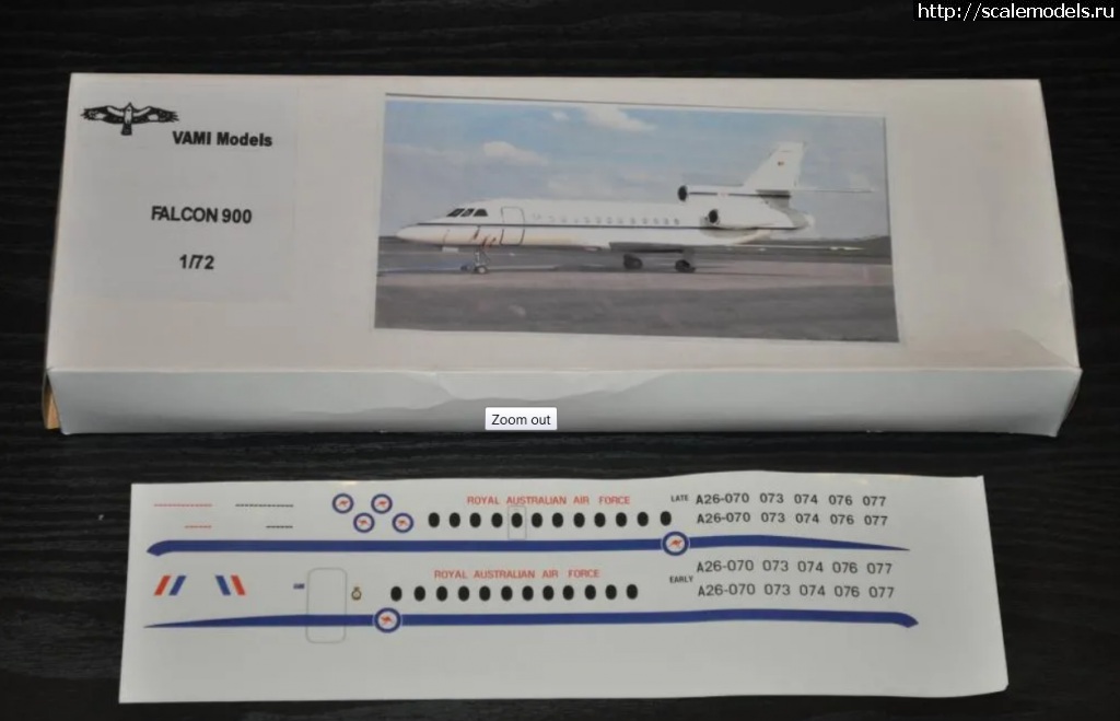 #1606576/  Amodel 1/72 Falcon 50 (#12792) -   